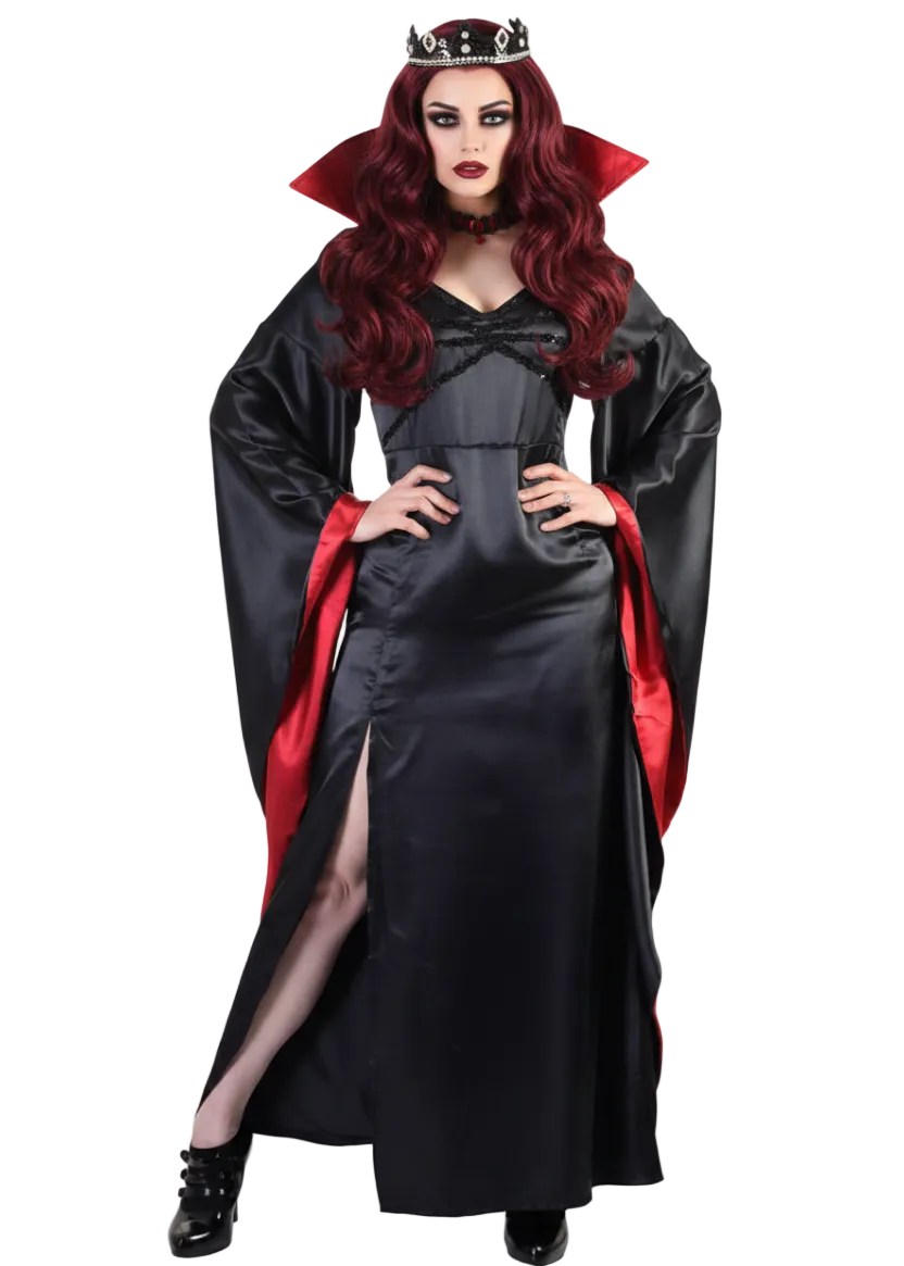 Image of Countess Bloodthirst Women's Deluxe Halloween Costume - Main Image