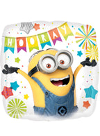 Minion 45cm Square Balloon - Main Image
