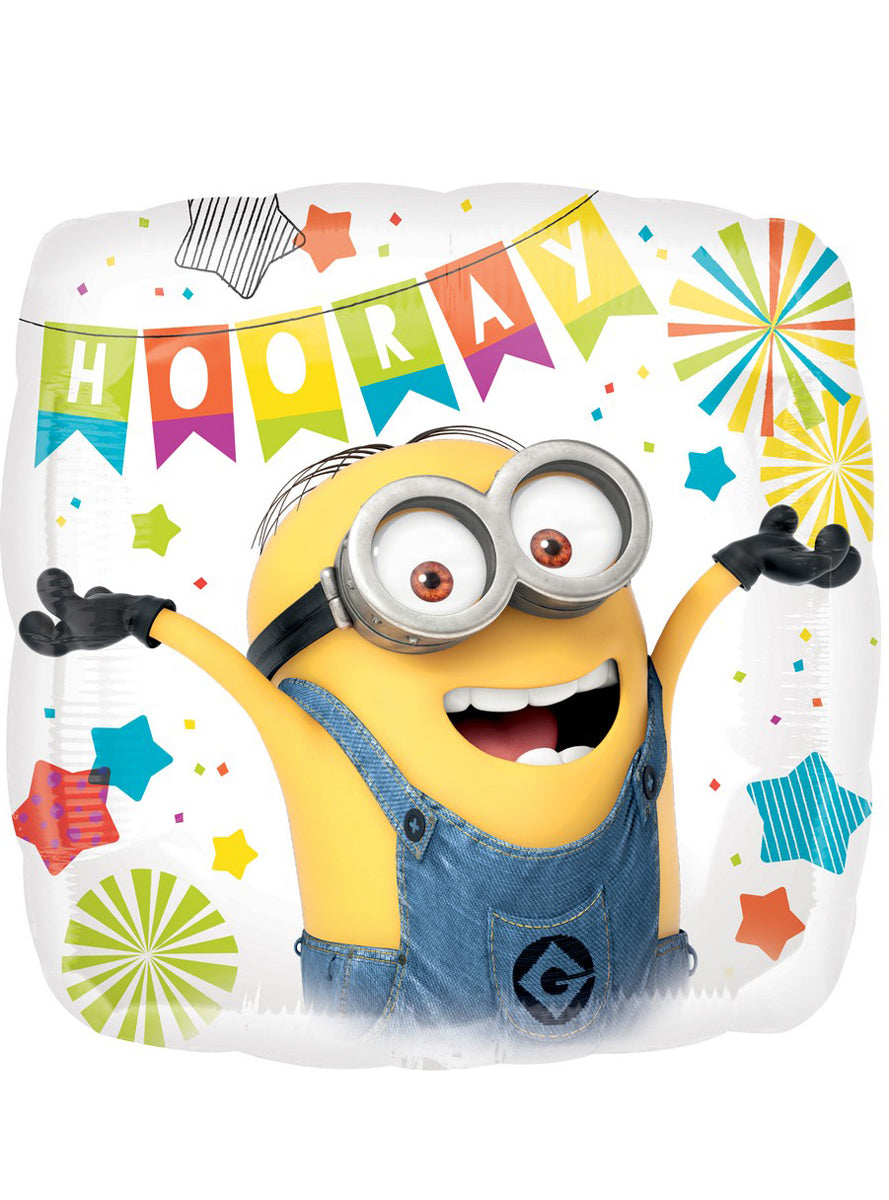 Minion 45cm Square Balloon - Main Image