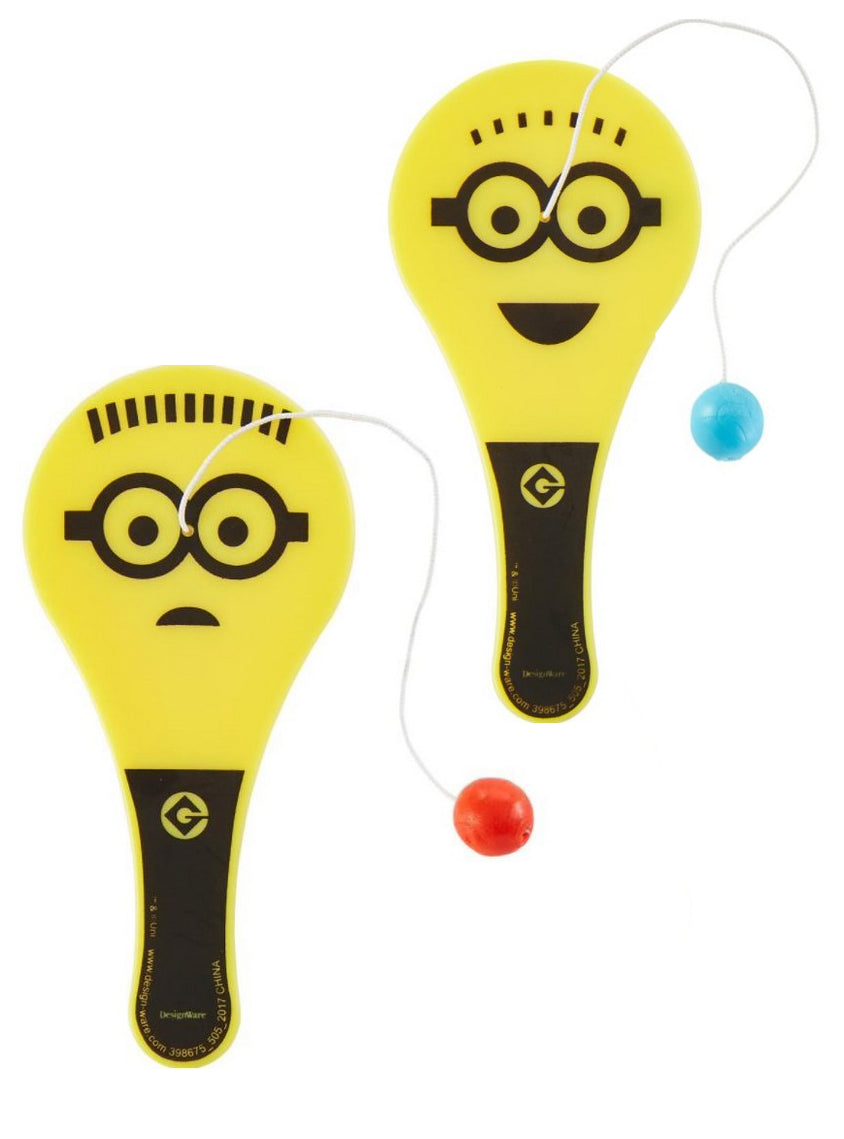 Minion Paddle Ball 12 Pack - Main Image