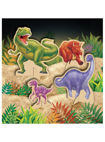 Dino Blast 29 cm Stand Up Cut Out Centrepieces - Main Image