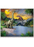 Image of Dinosaur Wall Mural Party Decoration - Main Image