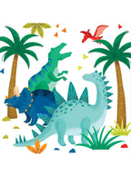 Image of Dinosaurs 20 Pack Paper Party Napkins