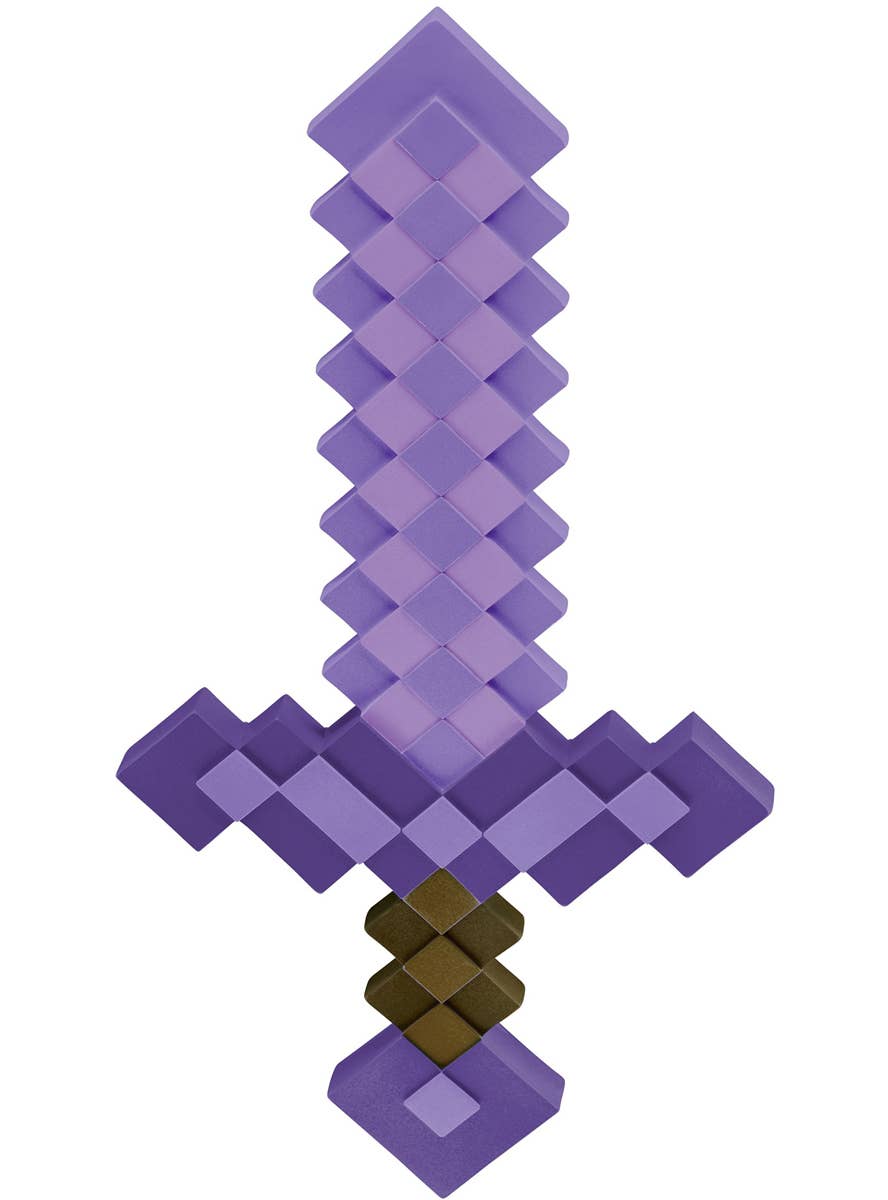 Purple Minecraft Costume Sword