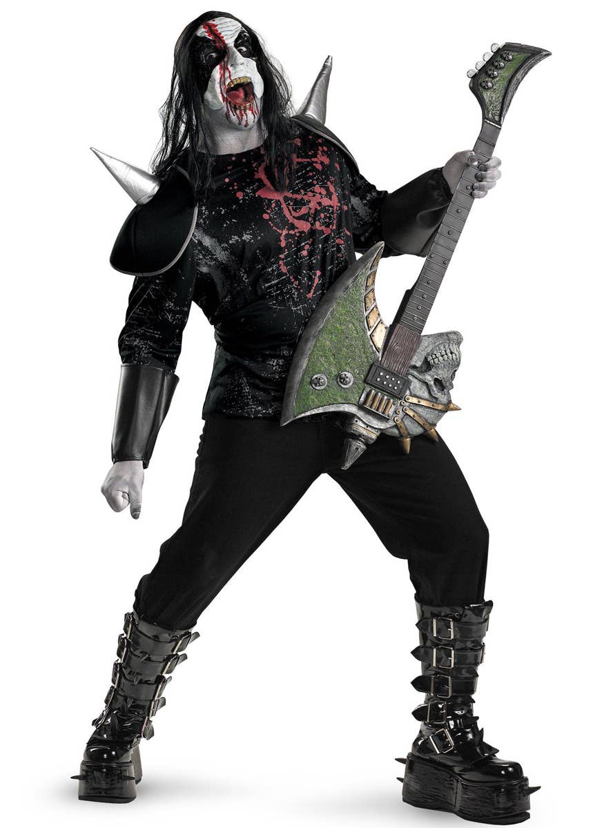 how to dress like a heavy metal rocker Metal Rocker Mens Halloween Costume