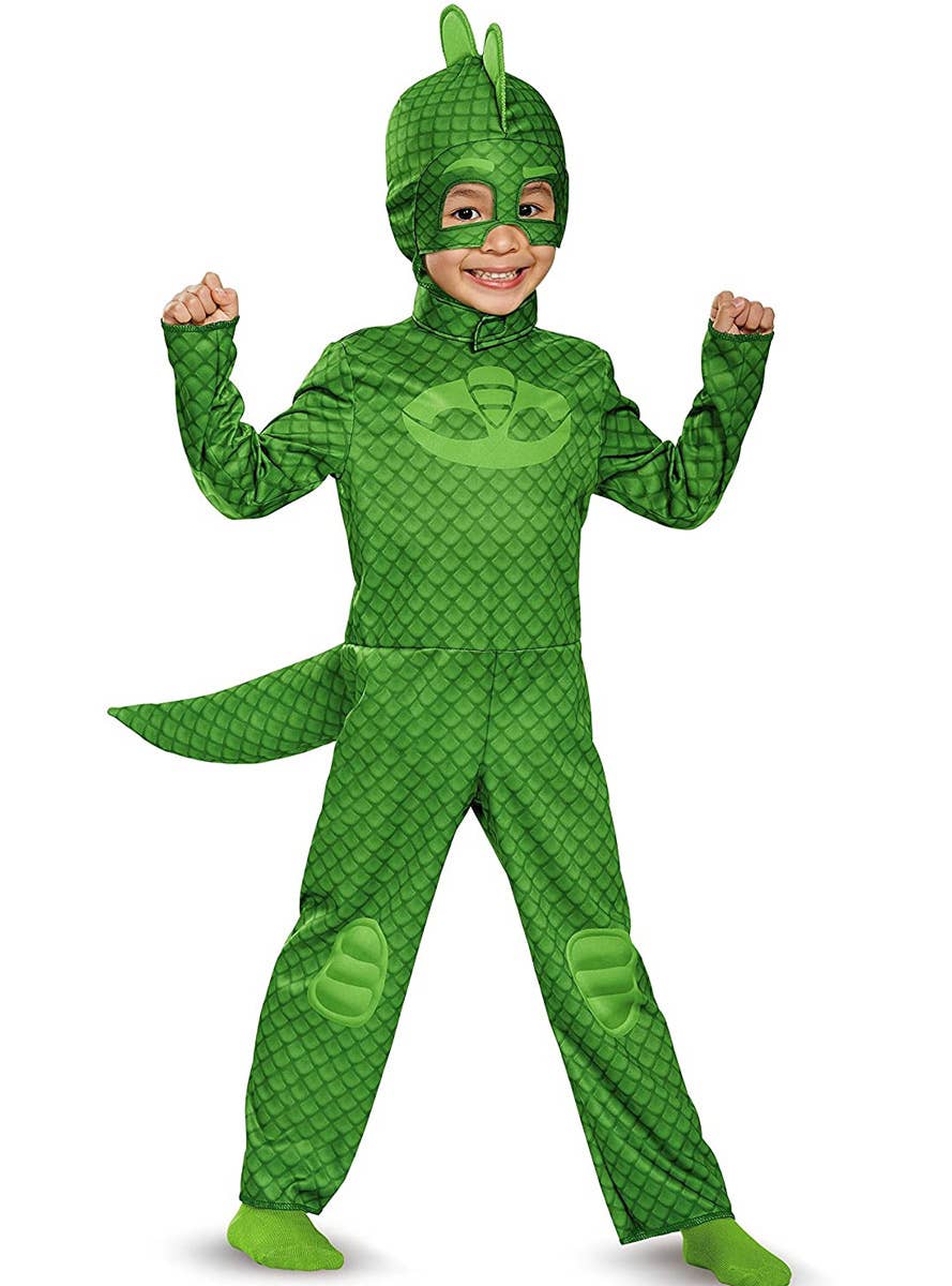Gekko PJ Masks Boy's Fancy Dress Costume Main Image