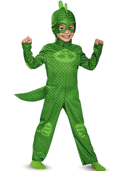 Gekko PJ Masks Boy's Fancy Dress Costume Main Image