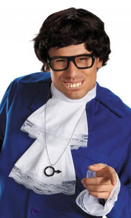 Austin Powers Costume Accessory Kit with Wig - Image 2
