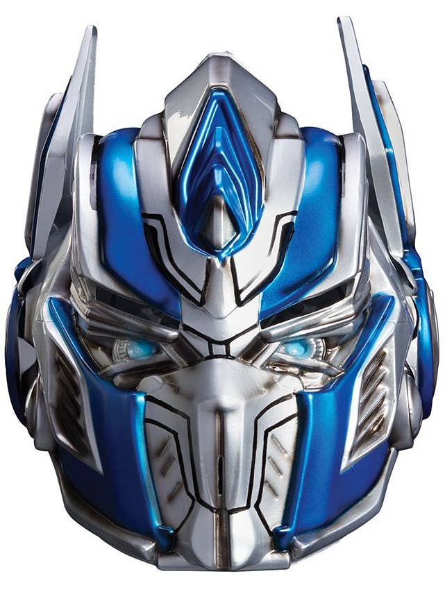 Men's Deluxe Optimus Prime Costume - Front Helmet Image