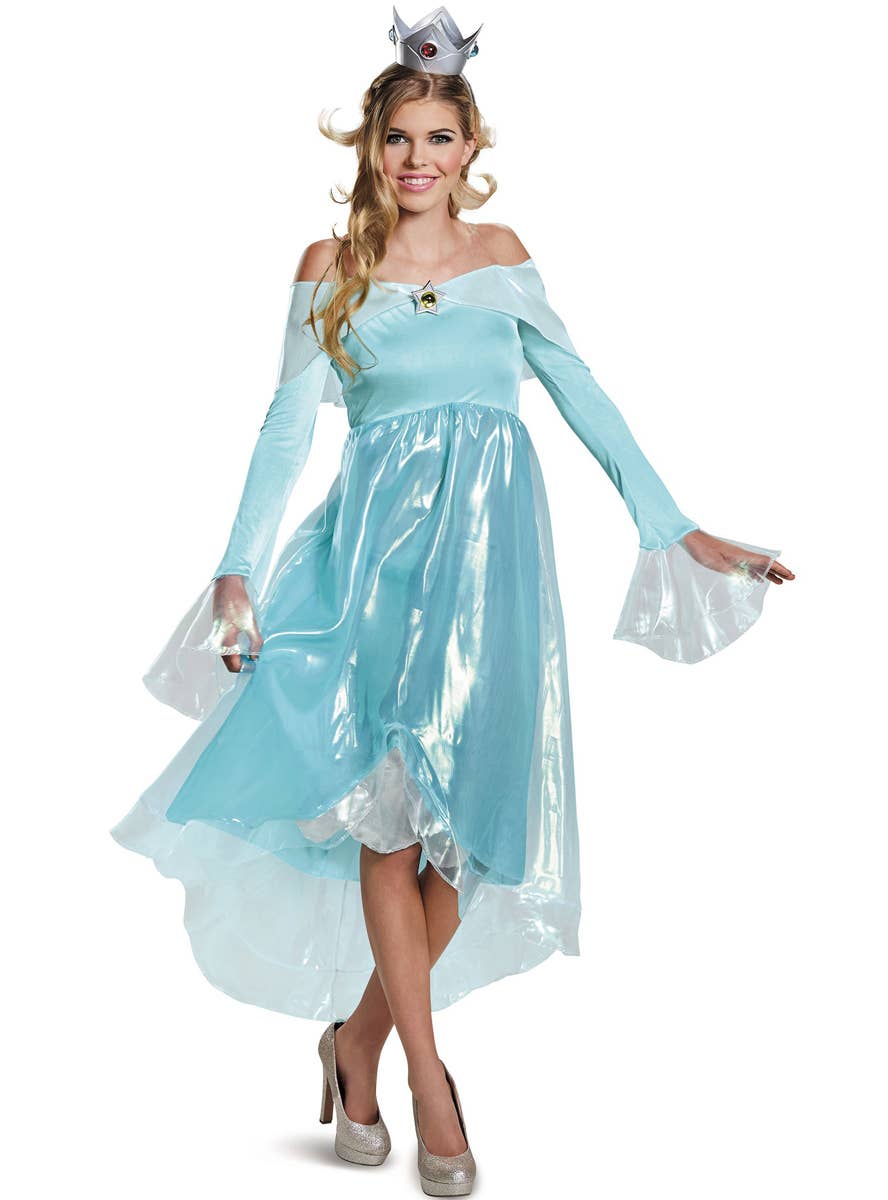 Womens Blue Rosalina Costume