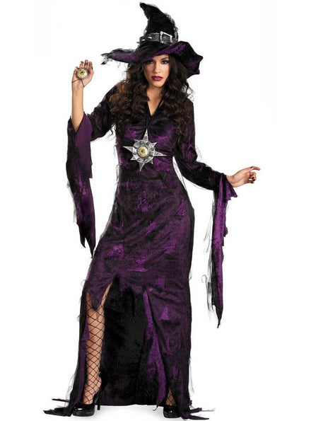 Womens Purple Sorceress Costume