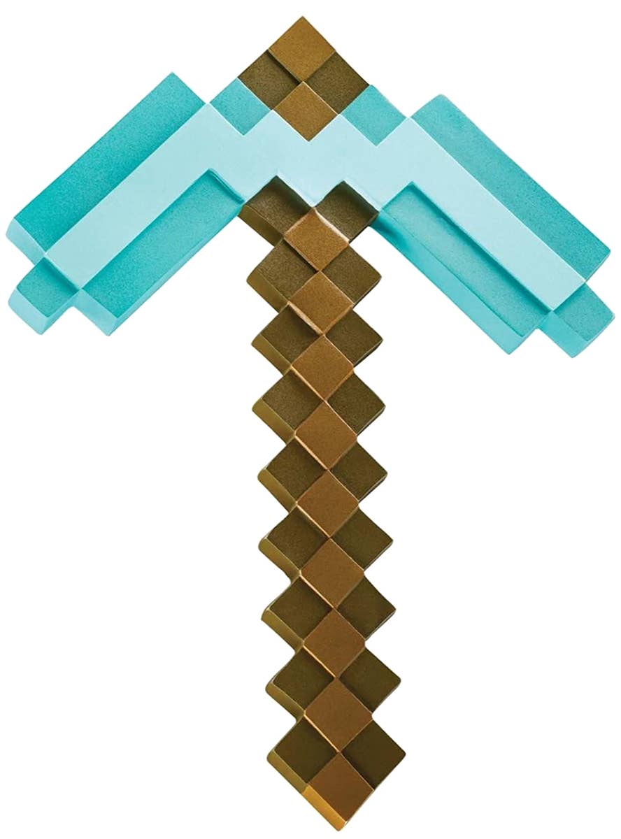Minecraft Weapon Pixel Pickaxe Costume Accessory Main Image Weapon