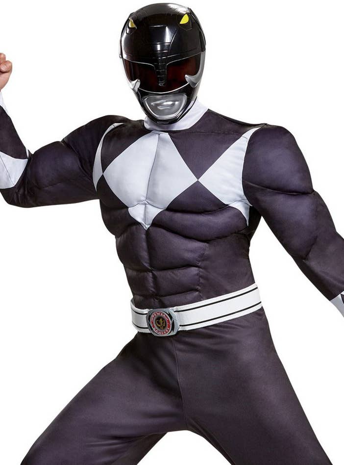 Black Ranger Costume Power Ranger Goushi Black Ranger Jumpsuit Cosplay