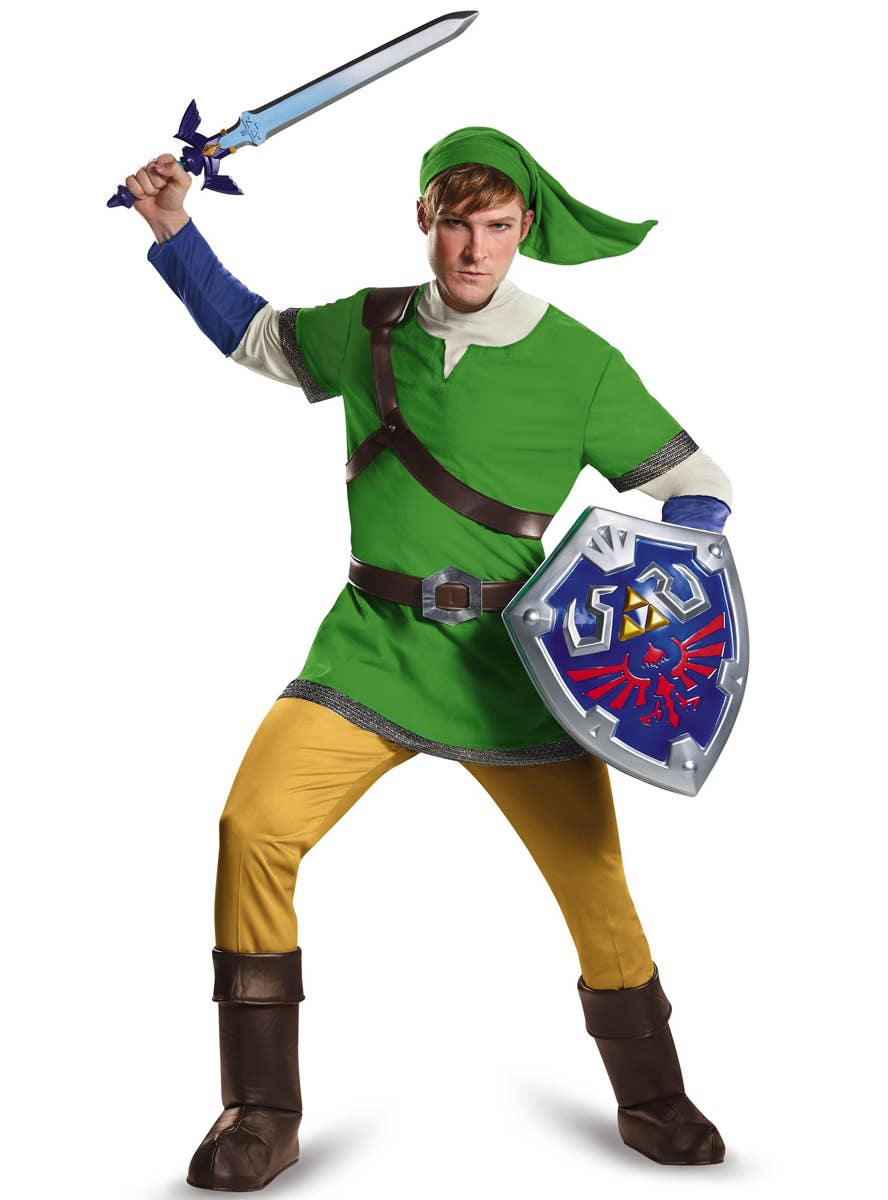 Deluxe Legend of Zelda Link Hylian Costume Shield  Accessory Alternative 2 Image