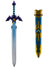 Deluxe  Link MasterLegend of Zelda Sword and Sheath Costume Accessory - Main Image