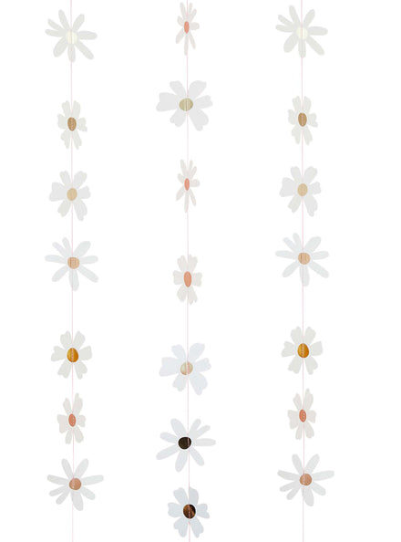 Ditsy Daisies 5m Long Hanging Floral Decoration - Main Image