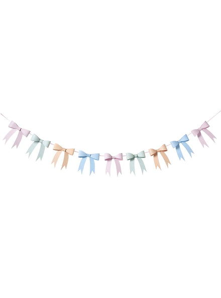 Ditsy Floral 250cm Bow Shaped Tea Party Garland - Main Image