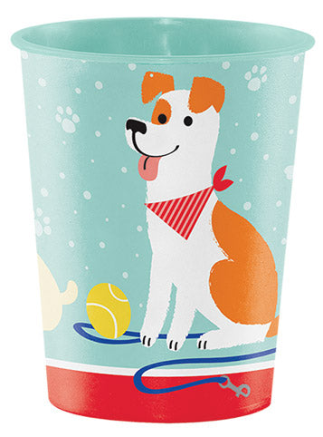 Dog Party Reusable Plastic Single Party Favour Cup – Main Image