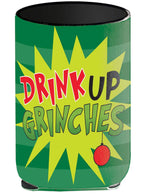 Image of Drink Up Grinches Funny Christmas Stubby Holder