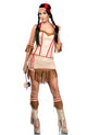 Womens Sexy trbial Babe Fancy Dress Native Costume - Main Image