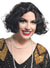 Image of Short Curly Black 1920s Flapper Women's Costume Wig - Main View