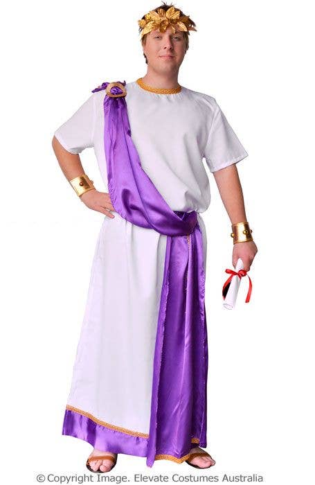 Roman Costume Plus Size Julius Caesar Costume Mens Toga