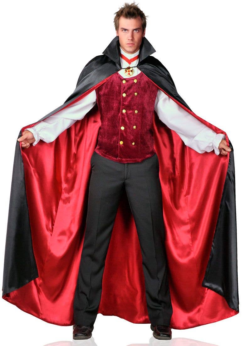 Mens Count Bloodthirst Vampire Costume Mens HALLOWEEN COSTUMES