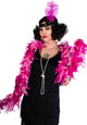 Two Tone Feather Boa in Pink and Hot Pink View 1