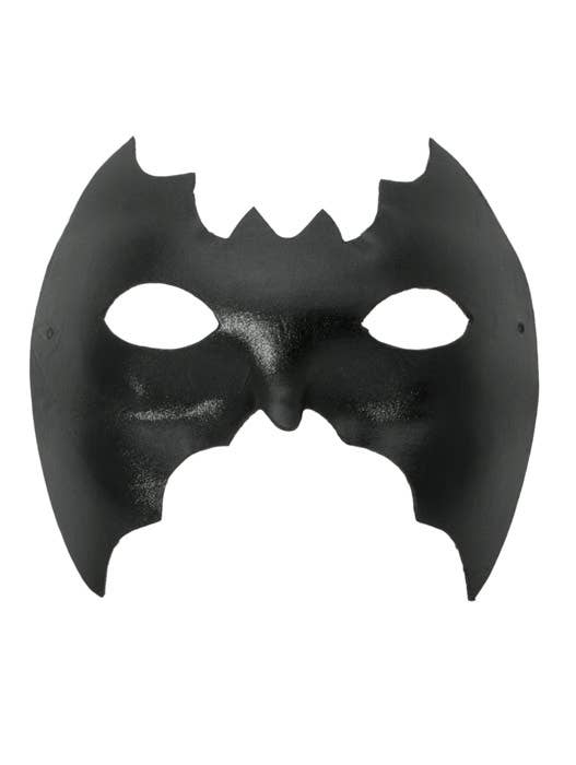 Men-s Black Vinyl Bat Eye Party Mask