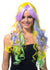 Image of Deluxe Pastel Rainbow Long Curly Women's Costume Wig - Front View