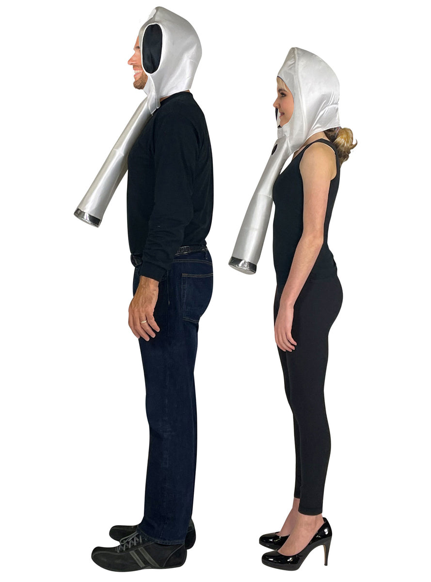 Ear Buds Novelty Couples Costume - Side Image