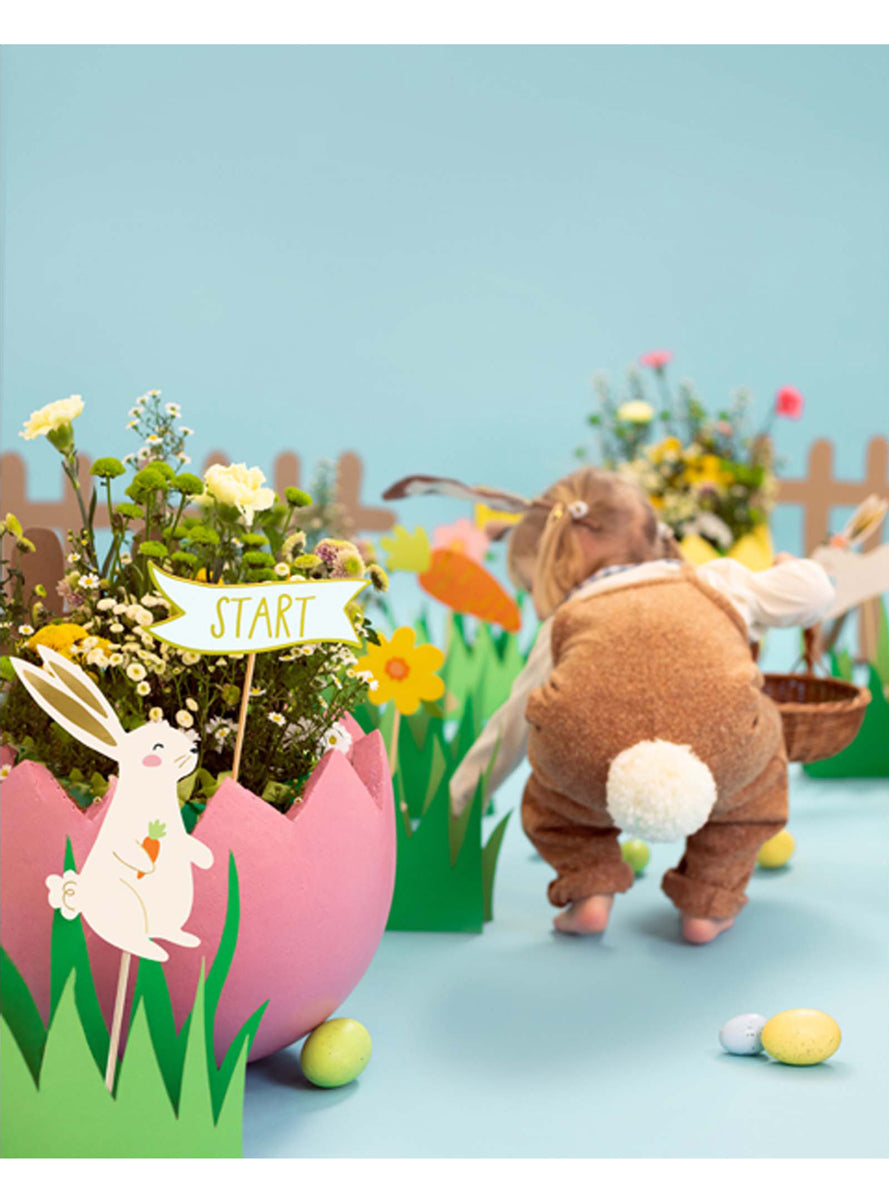 Easter Egg Hunt 10 Pack Direction Sticks - Lifestyle Image 2