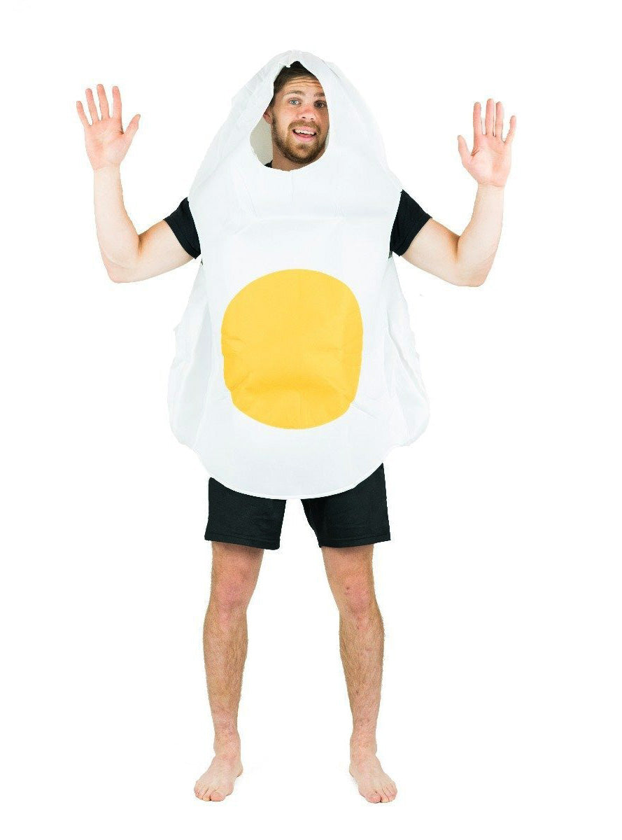 Egg Novelty Adults Food Costume - Alternative Image