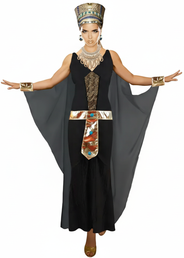 Egyptian Goddess Womens Ancient Times Costume - Main Image