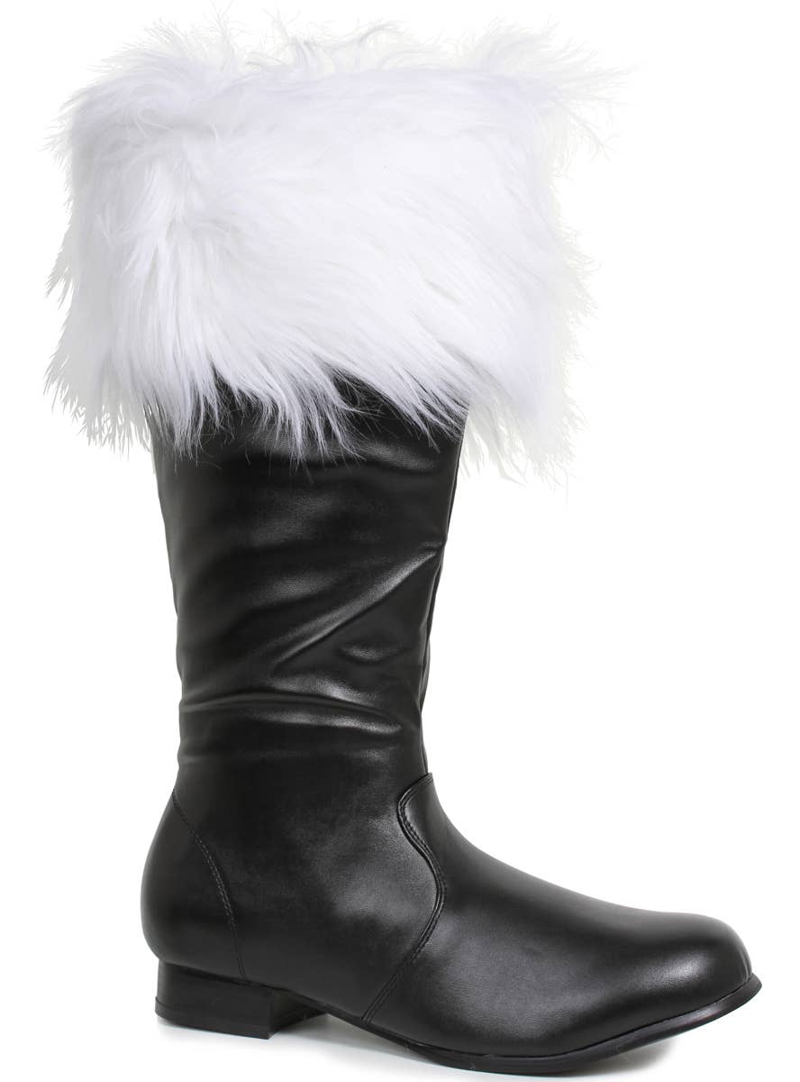 Father Christmas Mens Deluxe Costume Boots - Main Image