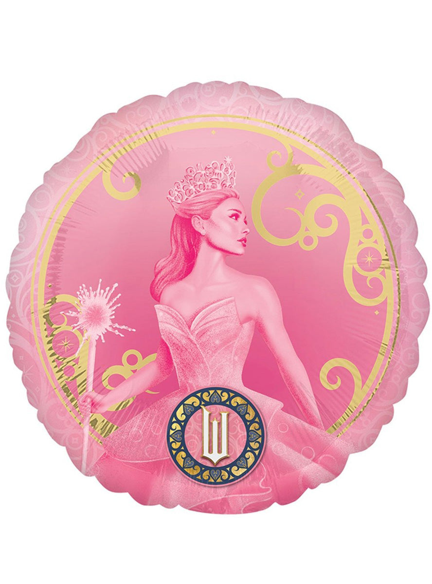 Glinda 45cm Pink Wicked Foil Balloon - Alternative Image