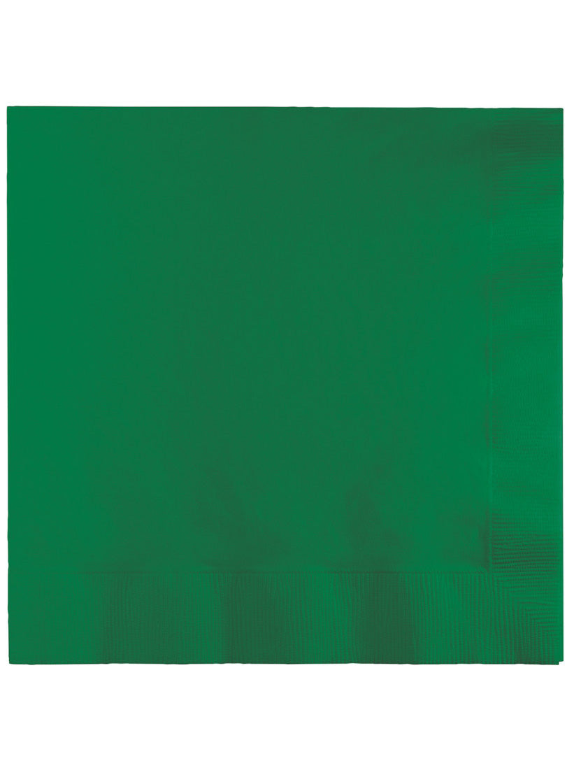 Emerald Green 50 Pack Lunch Napkins – Main Image