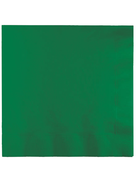 Emerald Green 50 Pack Lunch Napkins – Main Image