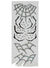 Spider Webs Temporary Face Tattoos And Face Jewels Makeup Set - Main Image