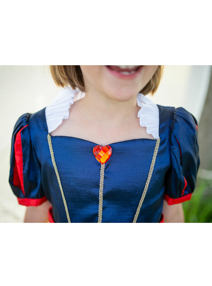 Fairytale Princess Girls Snow White Costume - Lifestyle Image 3