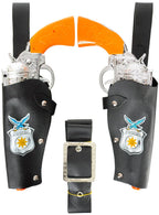 Image of Fake Cowboy Revolver Guns and Belt Holster Set