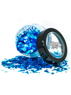 Fantasy Iridescent Chunky Mermazing Blue Loose Glitter Shaker - Main Image