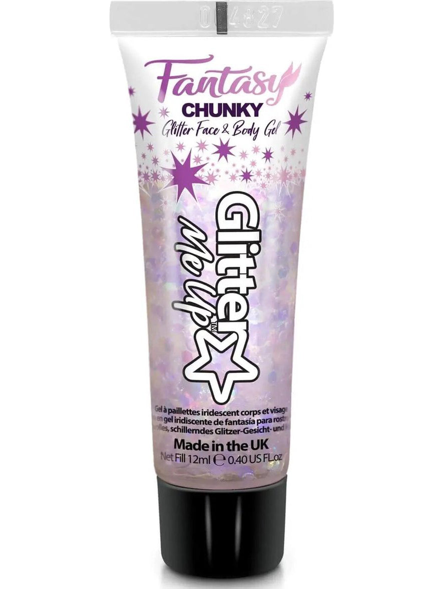 Fantasy Iridescent Chunky Unicorn Dreams 12ml Face and Body Glitter Gel - Main Image