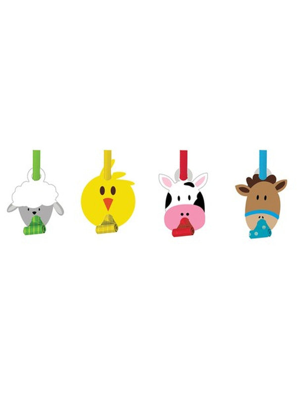 8 Pack Farmhouse Party Blowers | Farmhouse Fun Party Supply