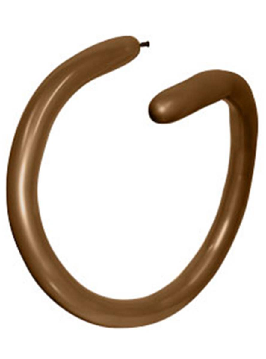 Image of Fashion Coffee Brown Single 260S Latex Modelling Balloon