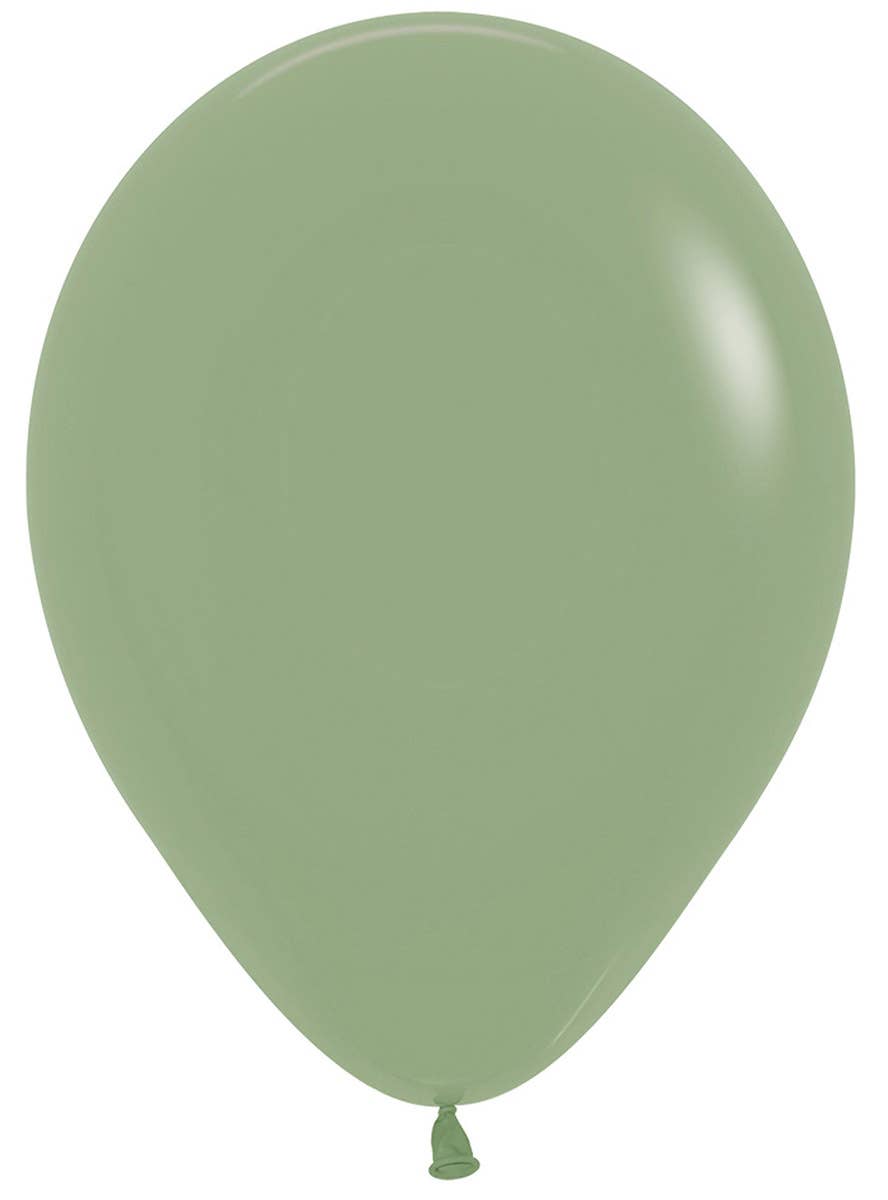 Image of Fashion Eucalyptus Green Single Small 12cm Latex Balloon