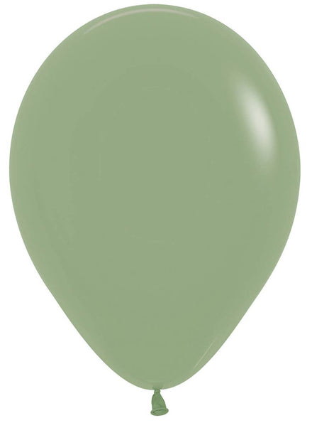 Image of Fashion Eucalyptus Green Single Small 12cm Latex Balloon