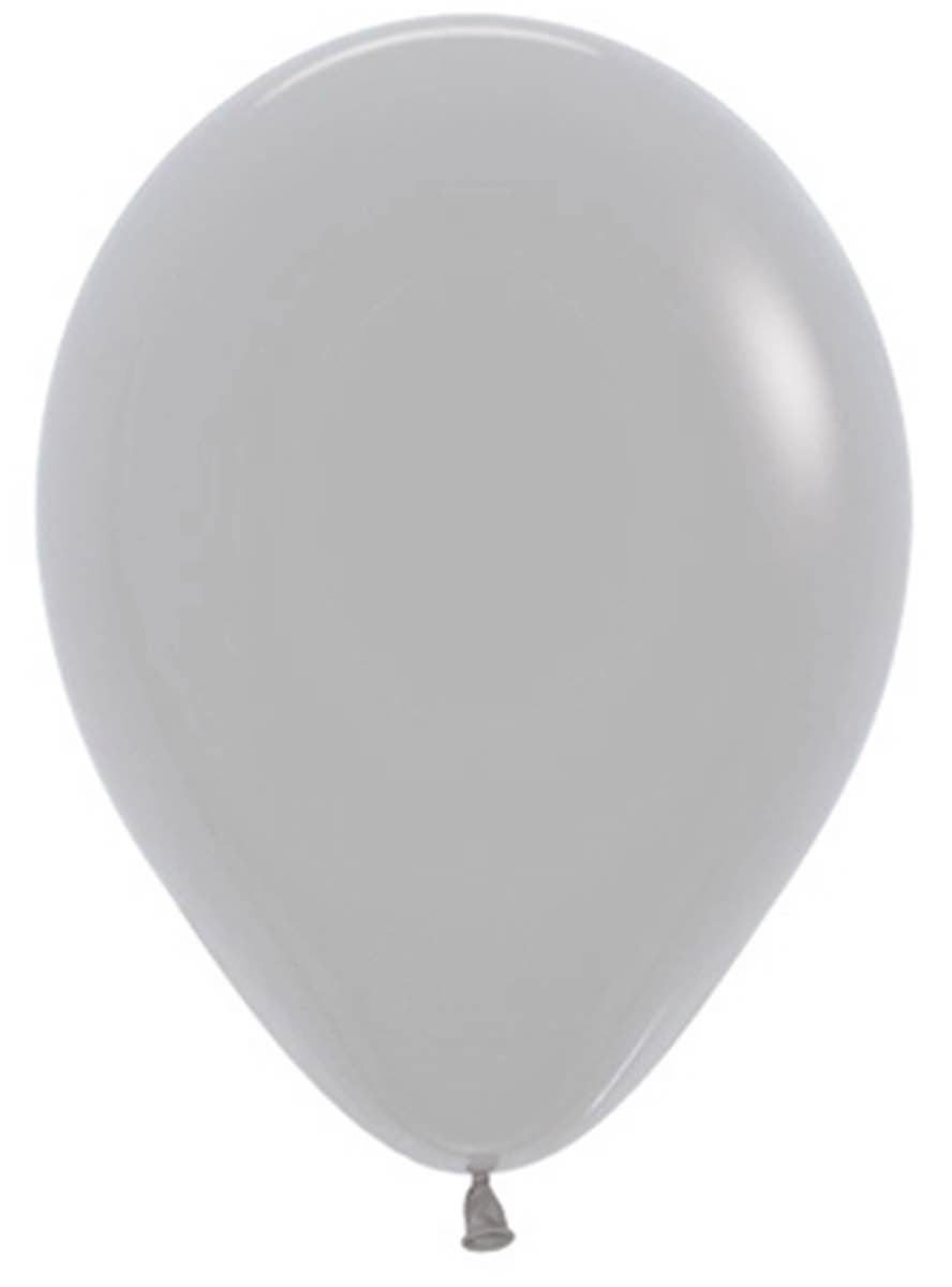 Image of Fashion Grey Single Small 12cm Air Fill Latex Balloon