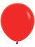 Image of Fashion Red 6 Pack 45cm Latex Balloons 