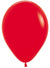 Image of Fashion Red Small 12cm Air Fill Latex Balloon